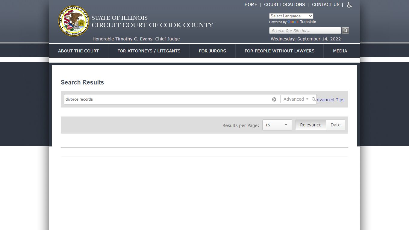 Search Results - Circuit Court of Cook County